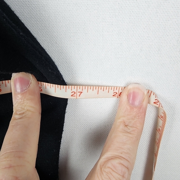 Spanx Top Womens Black Relaxed Dolman Sleeve Stretch Sweater Knit Comfort Size M - Picture 5 of 6